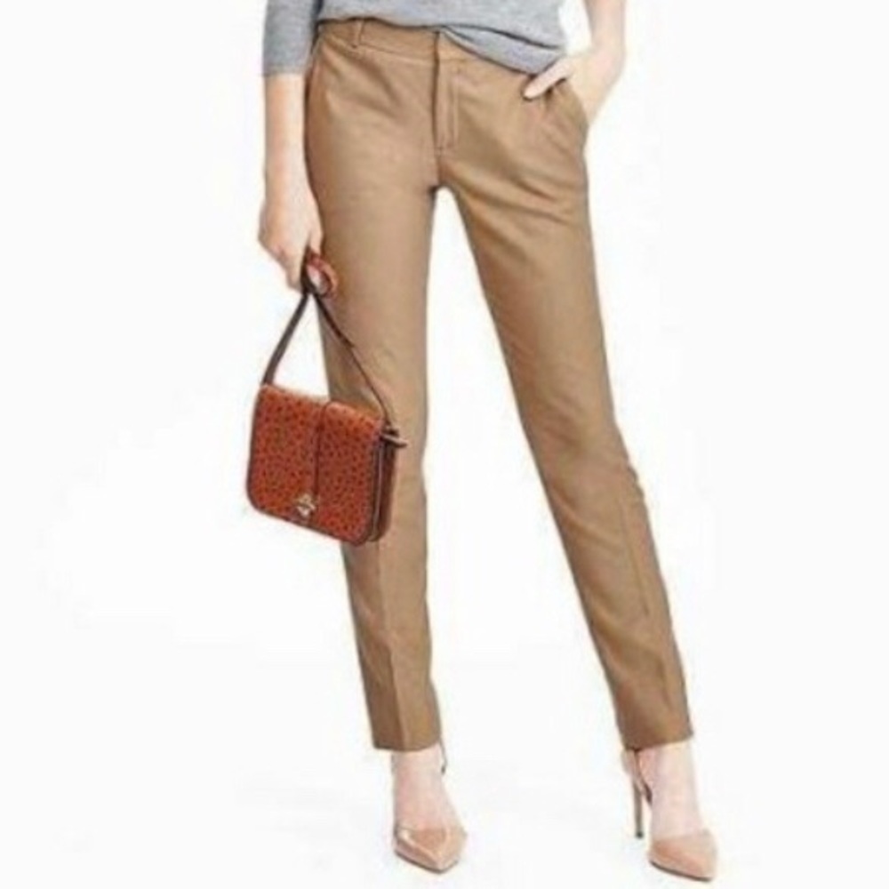 Banana Republic 4L Long Camel Tan Pants